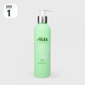 AloEx Extra Mild Shampoo — gentle anti-hair-fall formula