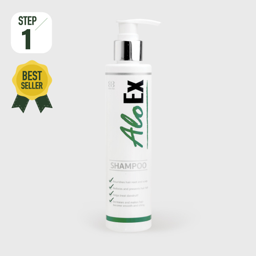 AloEx Original Shampoo - แชมพูลดผมขาดร่วง สูตรออริจินัล