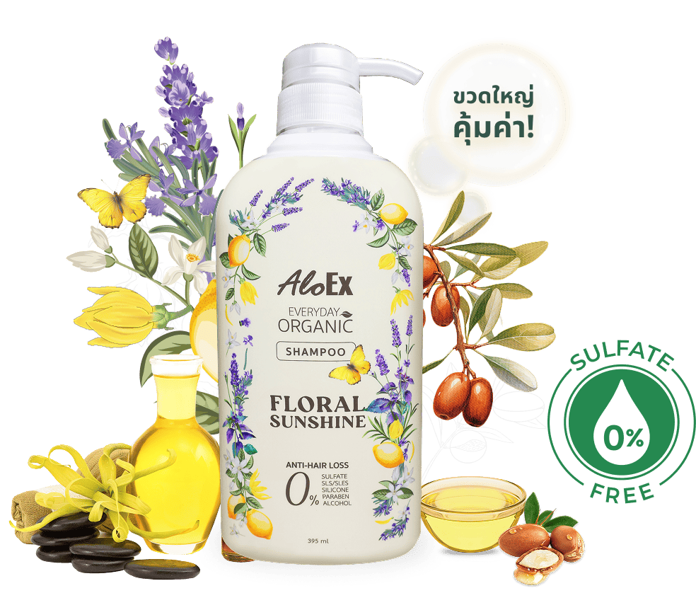 AloEx Everyday Organic Shampoo